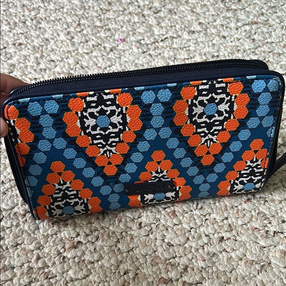 Colorful Geometric Pattern Wallet - Picture 4 of 4